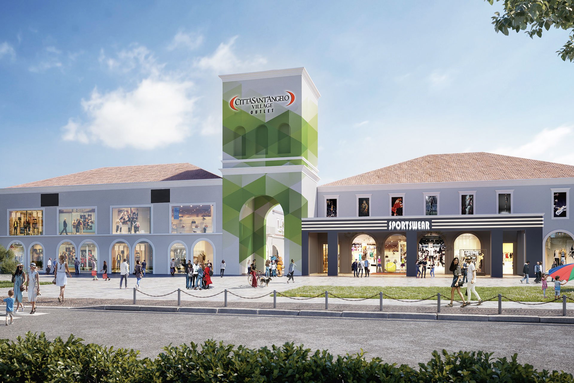 ingresso citta sant angelo progetto di rivalorizzazione